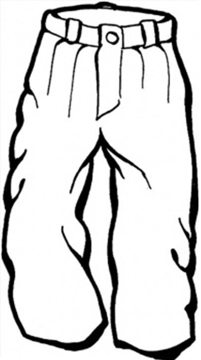 Férfi nadrág nyomtatható kép