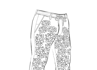 Immagine stampabile dei pantaloni di moro