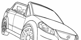 suzuki convertible coloring book to print