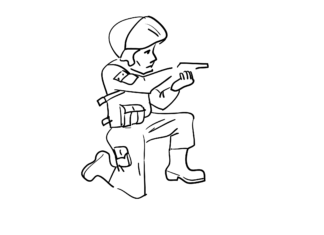 feuille de coloriage à imprimer pour le dessin des swats