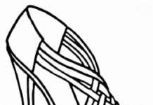 Foto de zapatos de tacón de aguja para imprimir