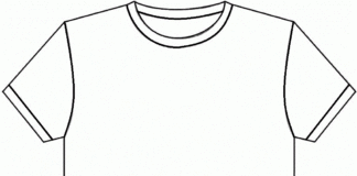 Obrázok trička na tlač