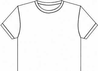 T-shirt-billede til udskrivning