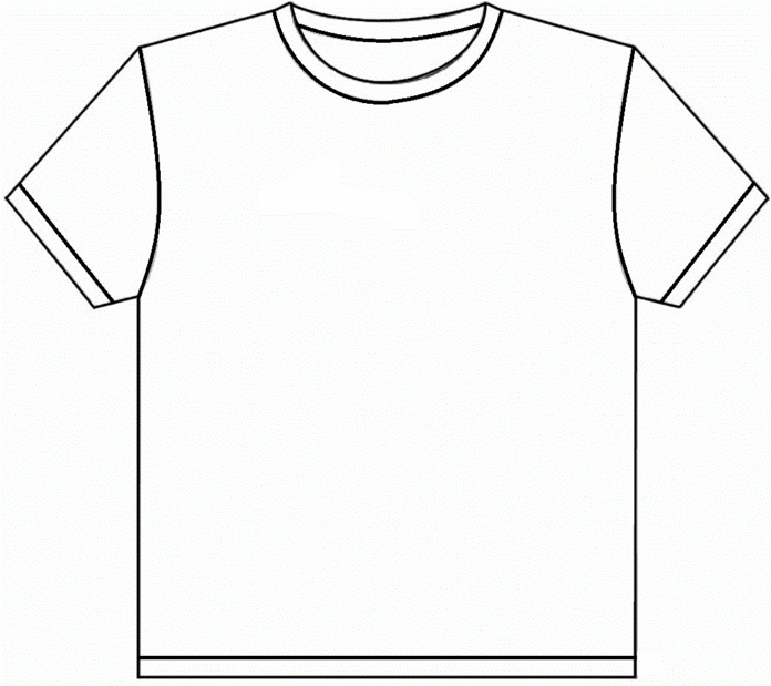 T-shirt-billede til udskrivning