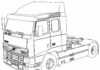volvo truck coloring book to print