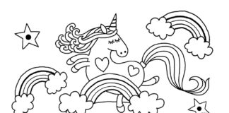 birthday cake coloring book to print