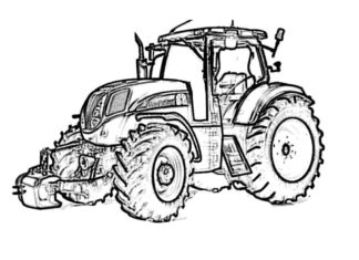 Kolorowanki Traktory Do Druku I Wydruku Online
