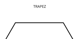 livre de coloriage de trapèze à imprimer