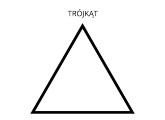 Dreieck Malbuch zum Ausdrucken