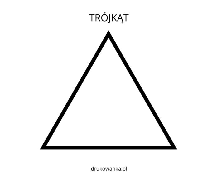 háromszög nyomtatható kifestőkönyv