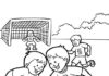 Fotbollsturnering - en målarbok att skriva ut