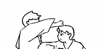 livre de coloriage de combat de judo à imprimer