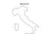 mapa de italia libro para colorear para imprimir