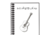 cahier d'apprentissage de la musique - livre à colorier imprimable