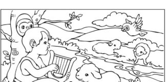 trouver 10 différences dans le livre de coloriage d'images à imprimer