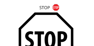 stop sign coloring book to print