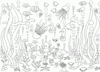 sea and ocean coloring pages to print and print online