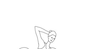 exercise ball coloring book to print