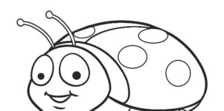 ladybug coloring book for kids to print