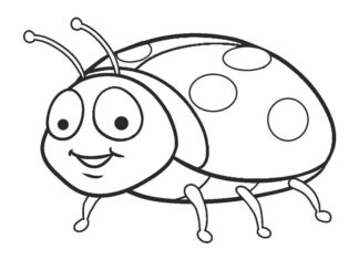 ladybug coloring book for kids to print