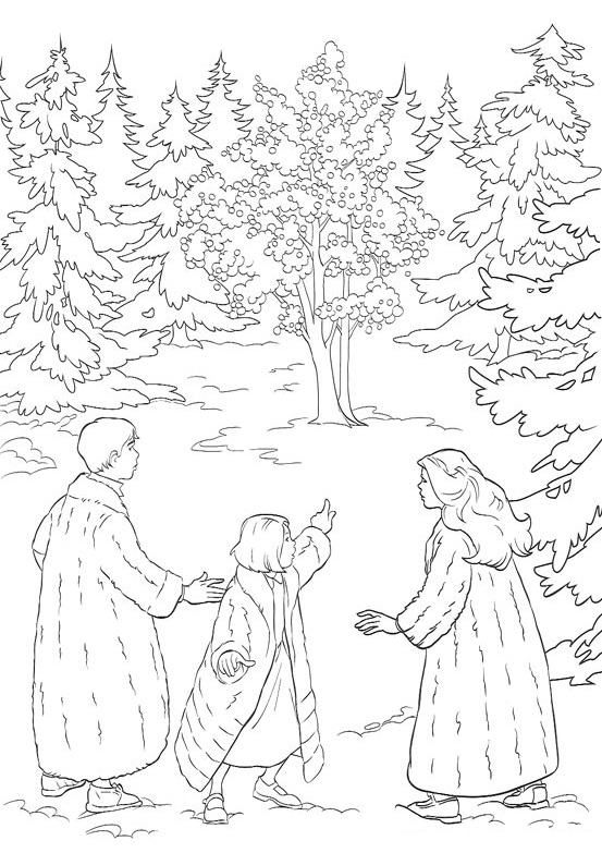 heroes in the forest printable coloring book