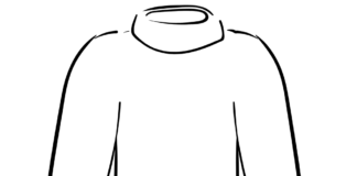 warm turtleneck coloring book to print