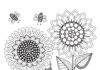 Spring is coming printable colouring book