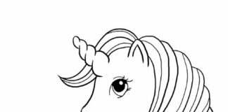 unicorn barbie coloring book to print