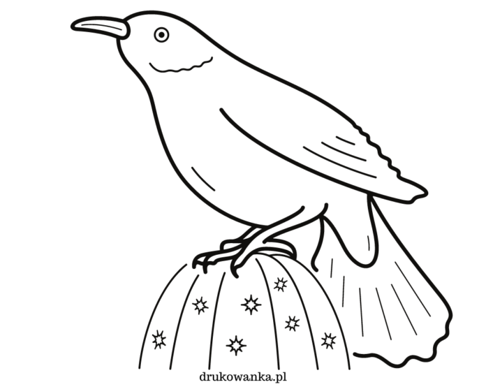 canary for kids coloring book to print