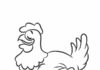 chicken and egg coloring book to print