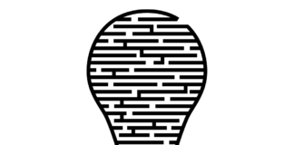 light bulb maze coloring book to print