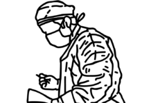doctor during surgery printable coloring book