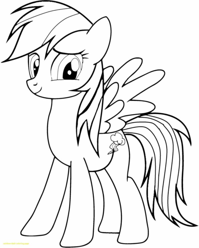 little pony coloring book to print