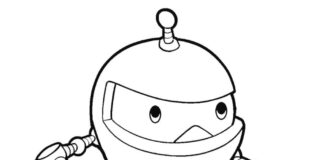 petit robot agile livre de coloriage à imprimer