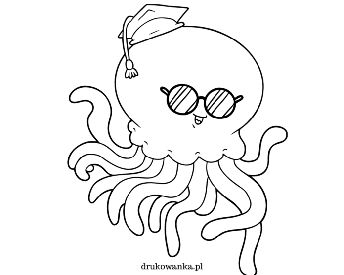 medusa in occhiali da colorare libro da stampare
