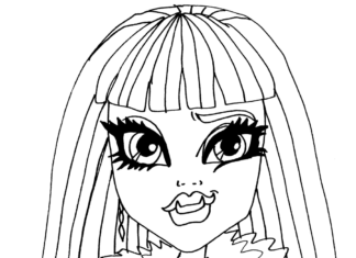 monster high halloween coloring book to print