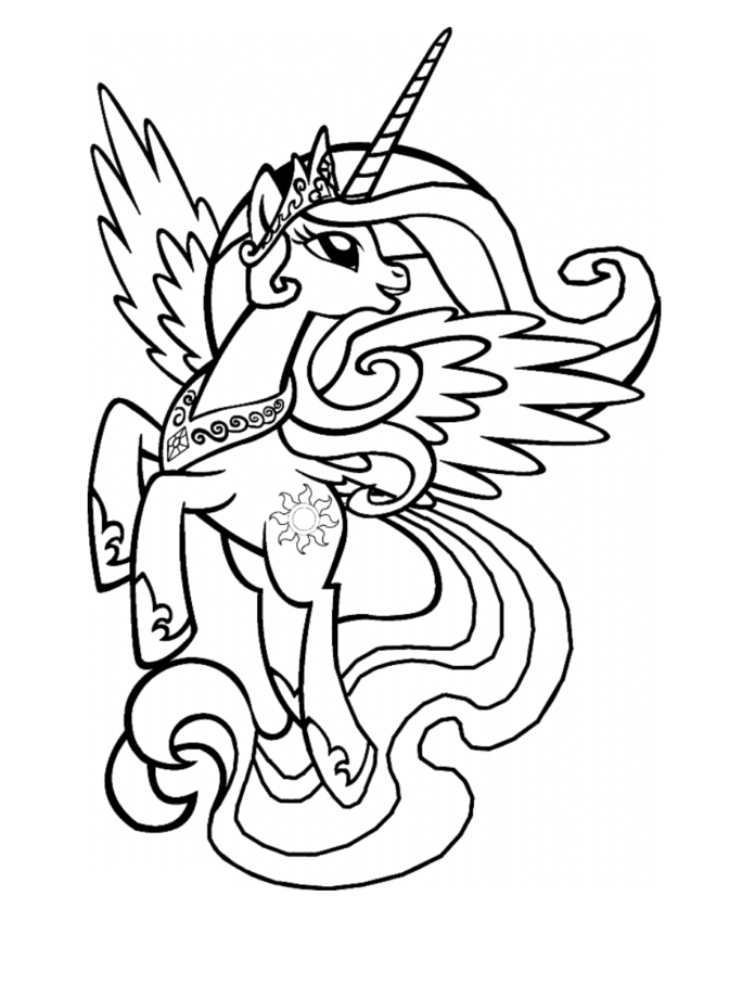 how to draw my little pony princess celestia
