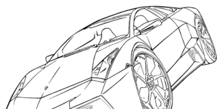 modern subaru coloring book to print