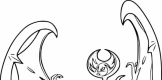 livre de coloriage pokemon lunala à imprimer