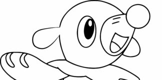 pokemon popplio coloring book to print