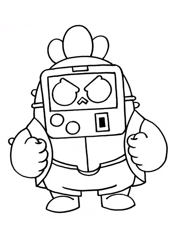 Brawl Stars Spike Coloring Pages Coloring Pages