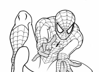 spider man homecoming coloring book to print