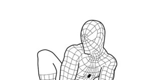 spiderman far away Malbuch zum Ausdrucken