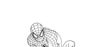 spiderman coloring book for kids to print