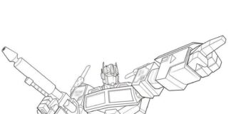 transformers cyberverse libro para colorear para imprimir