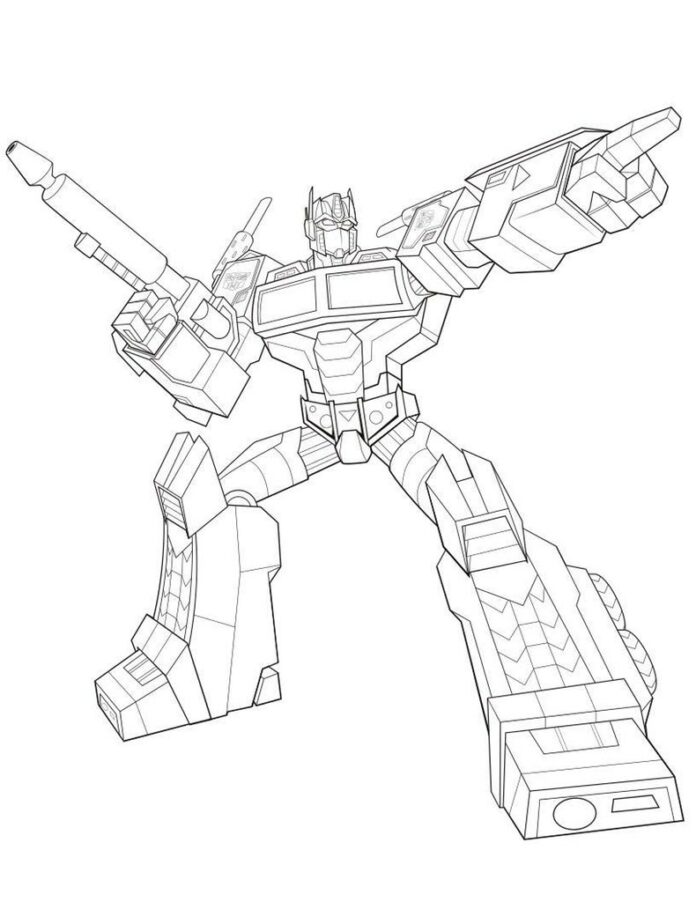 Transformers cyberverse coloring book to print and online