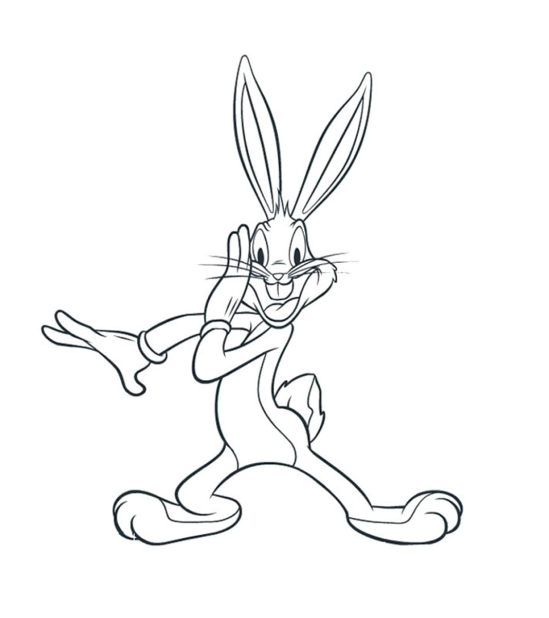 Jolly Bugs Kaninchen Malbuch zum Ausdrucken