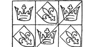 stained glass window crown of kings coloring book to print