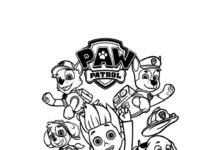 alle Hunde aus dem Psi-Patrol-Malbuch zum Ausdrucken