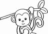 apina viidakossa kuva tulostaa